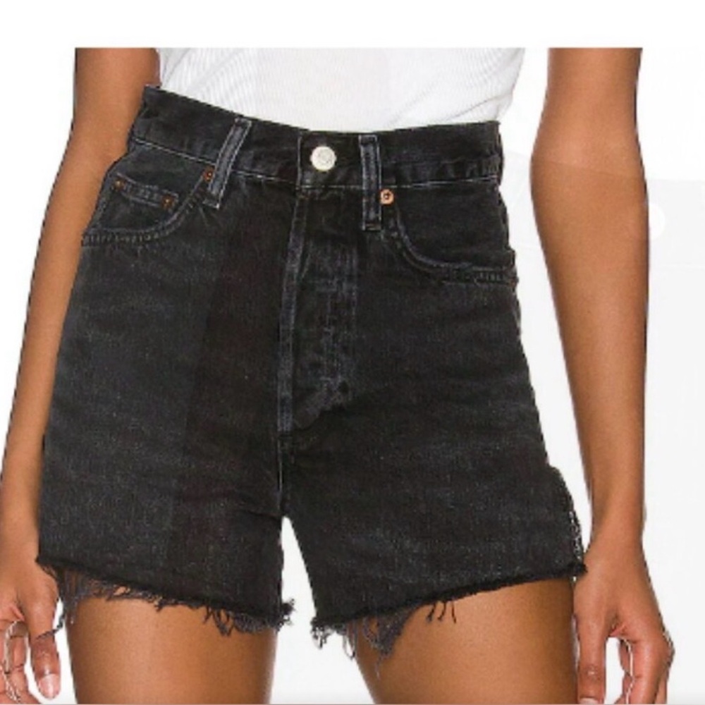 Agolde Dee high rise shorts size 26